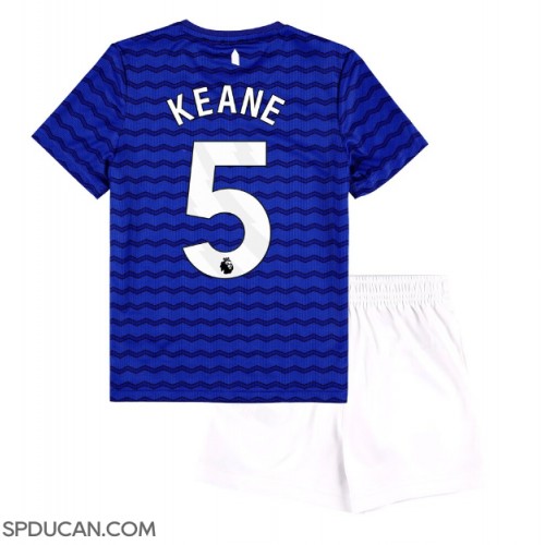 Dječji Nogometni Dres Everton Michael Keane #5 Domaci 2025-26 Kratak Rukav (+ Kratke hlače)